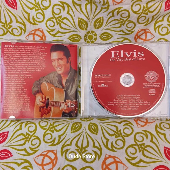 Elvis Presley - The Very Best of Love - 2007 CD - 12 Songs - Picture 2 of 3
